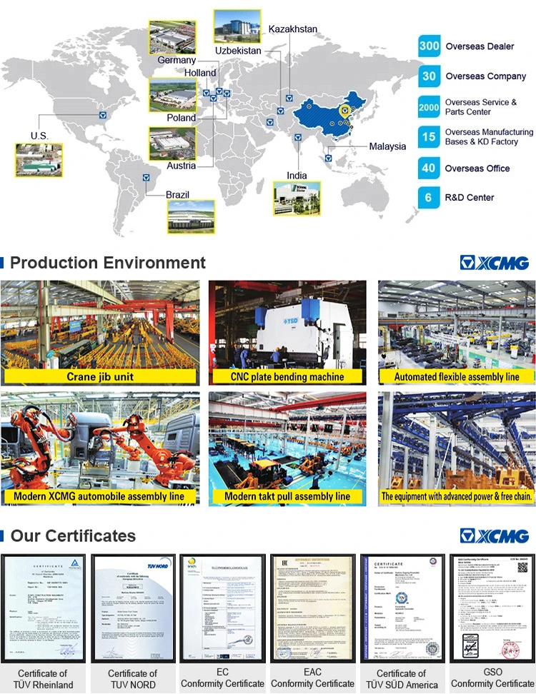 XCMG Official Engineering Construction Machinery and Material Handling Equipment for Sale