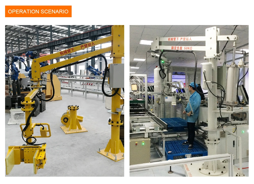 100kg Suction Cup Manipulator Arm Heavy Load Handling Machine Bags Suction Crane Production Line Automatic Manipulator Lifting Equipment