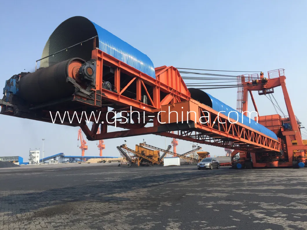 Belt Mobile Powerful Ship Loader for Bulk Clinker