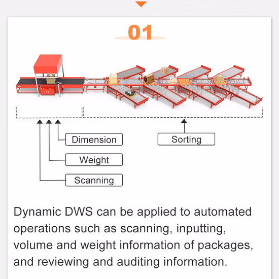 Gosunm Dws 小包仕分け機 寸法重量スキャン E