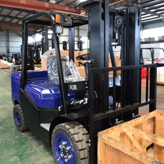 高品質自動/油圧/機械式トランスミッションディーゼル 3 トンフォークリフトトラックフォークリフトアタッチメントペーパークランプ付きカスタマイズ可能