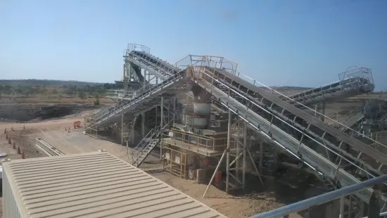 高品質ポータブル傾斜土コンベヤ骨材ベルトコンベヤローダー